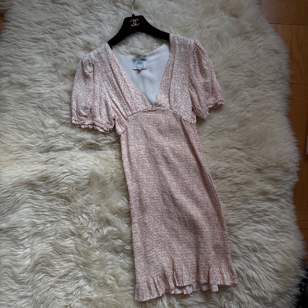 Area Stars Smocked Floral Dress